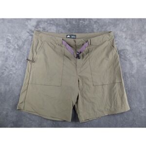 Nike SB Men's Chino Skate Shorts Khaki Size 40 Brown Belted Casual Streetwear*